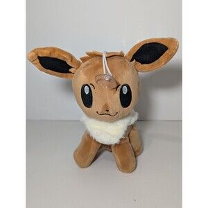 Pokemon Eevee Plush with Suction-cup Hanger 9"